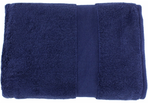 American Heritage Bath Towel - Medieval Blue Perspective: front