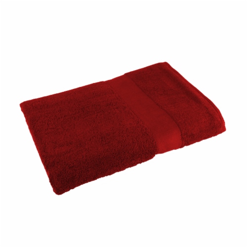 American Heritage Bath Towel - Red Perspective: front