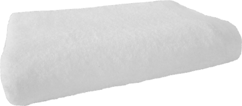 1888 Mills American Heritage Bath Sheet - Bright White Perspective: front
