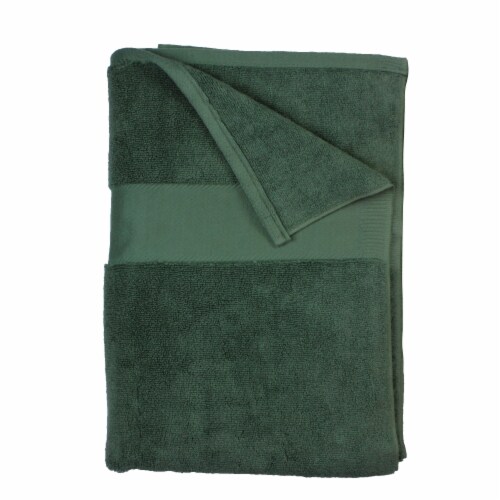American Heritage Bath Sheet - Dark Ivy Perspective: front