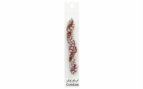 John Bead Crys Ln Twisted Bead Deutzia Perspective: front