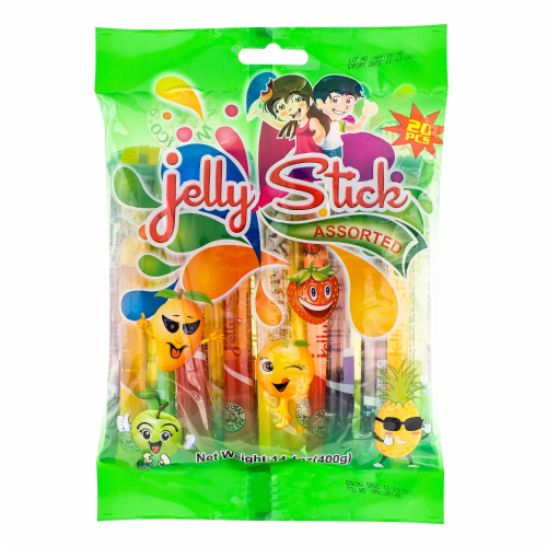 Mi Dulce Mexico Jelly Sticks Peg Perspective: front