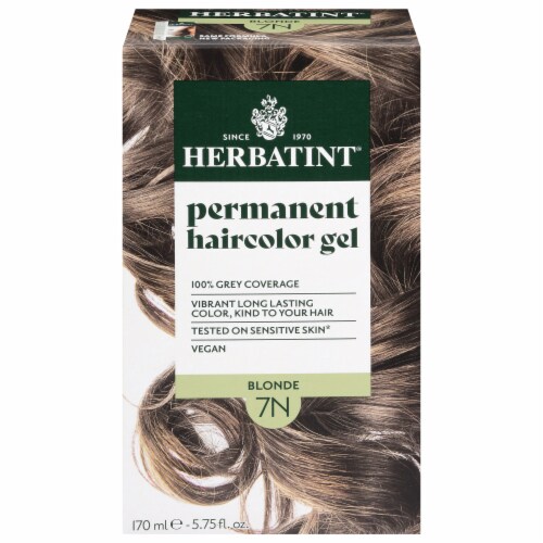Herbatint 7N Blonde Permanent Haircolor Gel Perspective: front