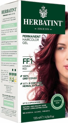 Herbatint  Permanent Haircolor Gel FF1 Henna Red Perspective: front