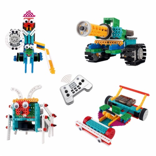 AZImport PB721 Remote Control Building Kits, Remote Control Machine Educational Learning Robo Perspective: front