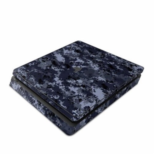 DecalGirl PS4S-DIGINCAMO Sony PS4 Slim Skin - Digital Navy Camo Perspective: front