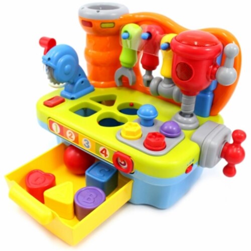 AZ Trading & Import PS907 Little Engineer Multifunctional Musical Learning Tool Workbench for Perspective: front