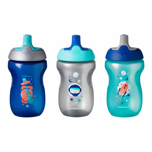 Tommee Tippee Sportee Bottles 3 Count Perspective: front