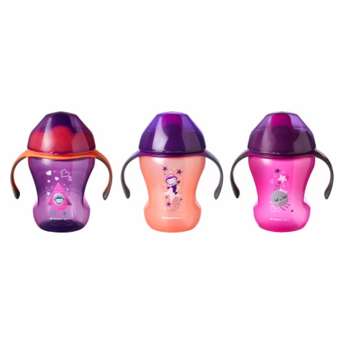 Tommee Tippee Trainer Sippee Cups 3 Count Perspective: front