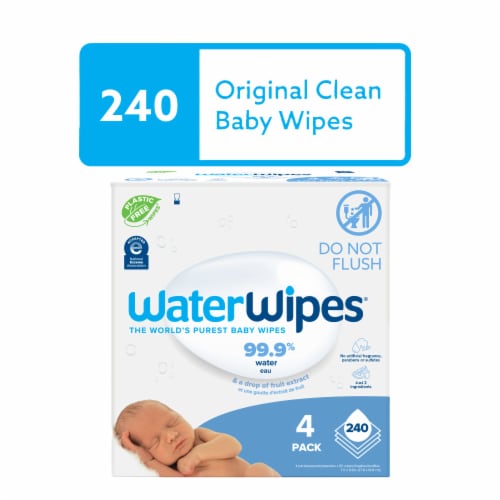 Huggies Pure Extra Care Baby Wipes, 8 x 56 Wipes