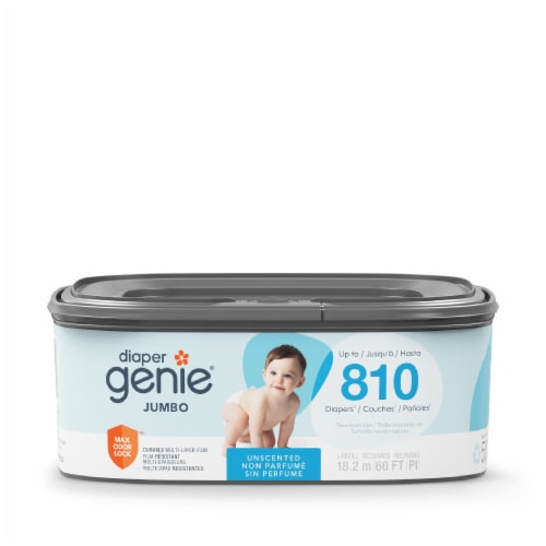 Diaper Genie® Unscented Square Jumbo Refill Perspective: front