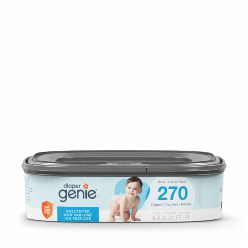 Diaper Genie® Unscented Square Refill Perspective: front