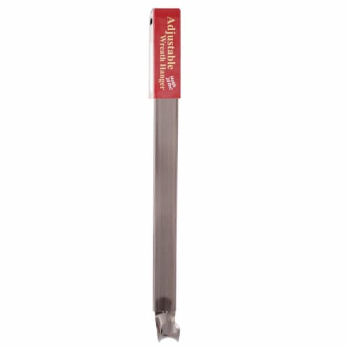 Adjustable Length Wreath Hanger - Bronze Perspective: front