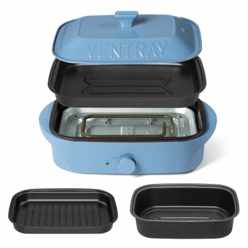 Ventray Essential Every Grill Electric Indoor Grill Set with 3