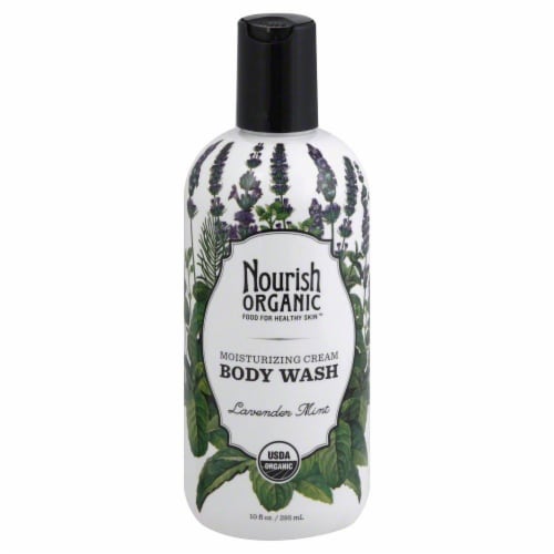 Nourish Organic Lavender Mint Body Wash Perspective: front