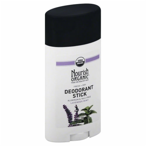 Nourish Organic Fresh & Dry Deodorant Lavender Mint Perspective: front