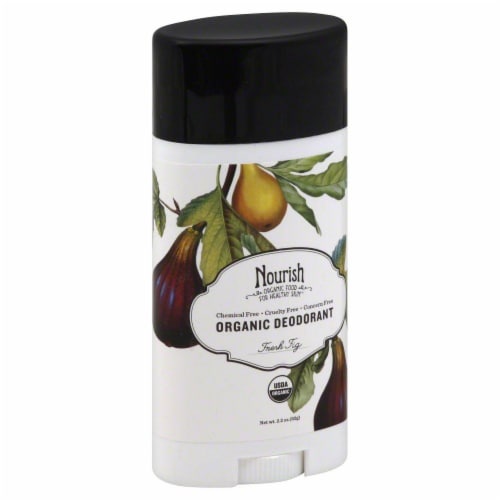 Nourish Organic Fresh & Dry Fresh Fig Deodorant Perspective: front