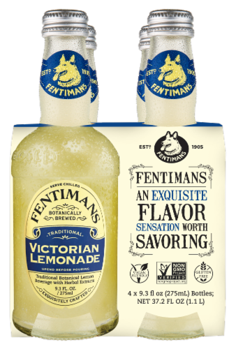 Fentimans Victorian Lemonade Mixers Perspective: front
