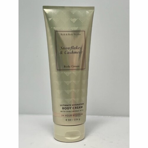 Bath and Body Works Snowflakes Cashmere Body Cream 8 Ounce 1
