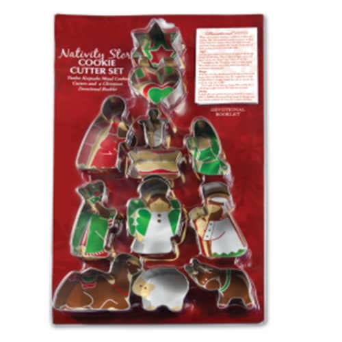 Lighthouse Christian Products Cookie Cutter - Nativity Set Perspective: front