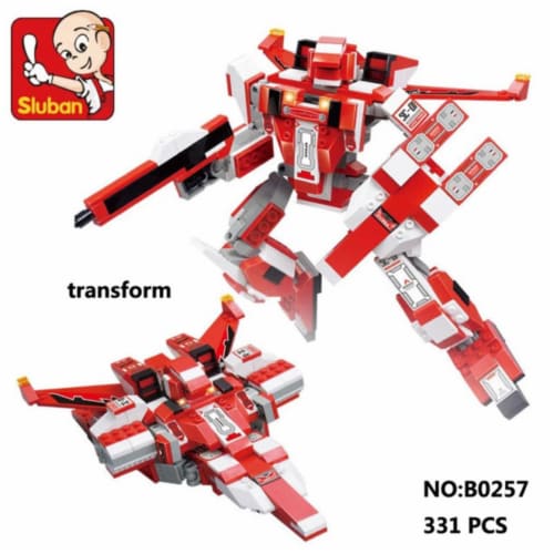 Sluban 257 Space - Flamingo Transformer Building Brick Kit (331