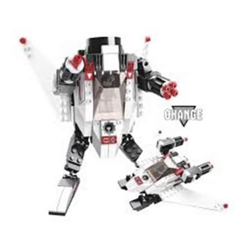 Sluban 336C Space Transformer ZX47 Navigator Building Brick Kit (135 Pcs) Perspective: front