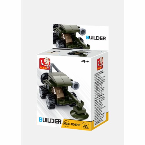 Sluban 667741116744 BUILDER-Army (31PCS) Perspective: front