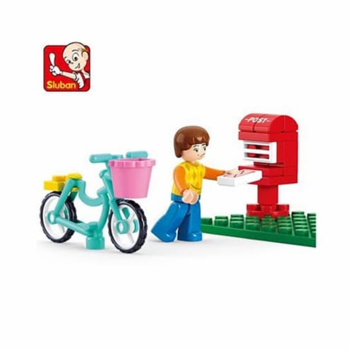 Sluban 516  Girls Dream Letter Delivery Boy (29 pcs) Perspective: front