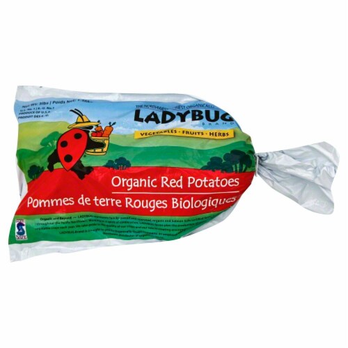 Organic Red Potatoes Perspective: front