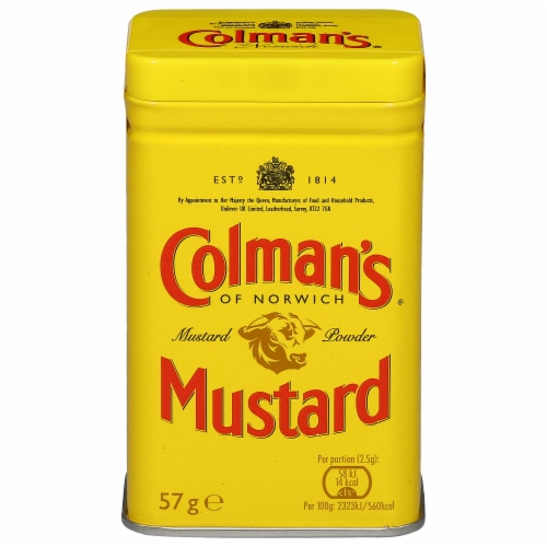 Colman's Mustard Powder Perspective: front