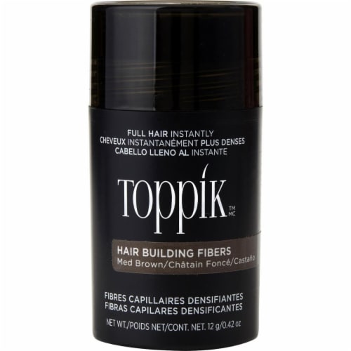 Toppik Hair Building Fibers # Medium Brown Perspective: front