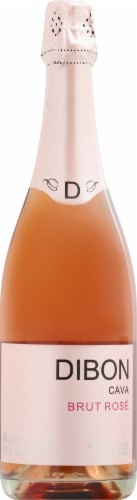 Dibon Cava Brut Rose Wine Perspective: front