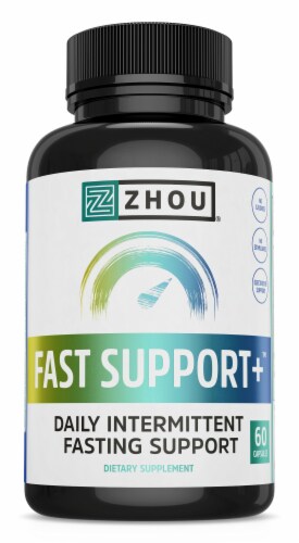 Zhou® Fast Support+™ Capsules Perspective: front