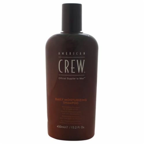 Daily Moisturizing Shampoo by American Crew for Men - 15.2 oz Shampoo Perspective: front