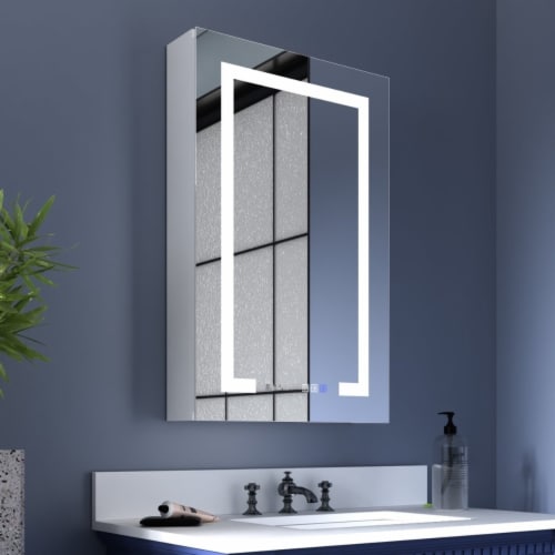 Boost-M2 20 W x 32 H Bathroom Narrow Light Medicine Cabinets with Vanity  Mirror Recessed or, 1 unit - Fred Meyer