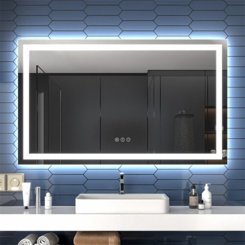 Heated bathroom mirror deals