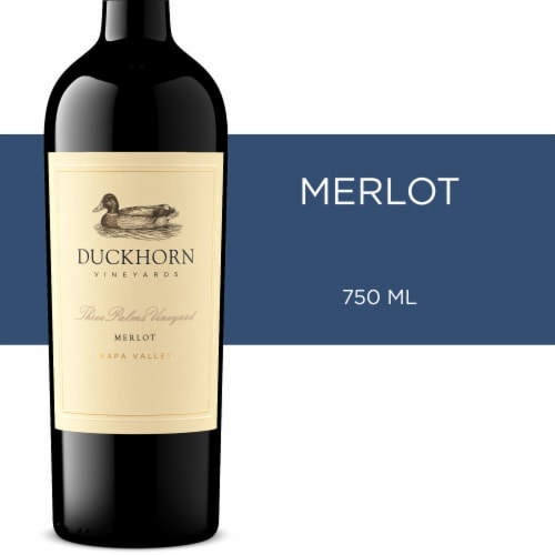 Duckhorn Three Palms Vineyard Merlot Napa Valley Red Wine, 750 mL