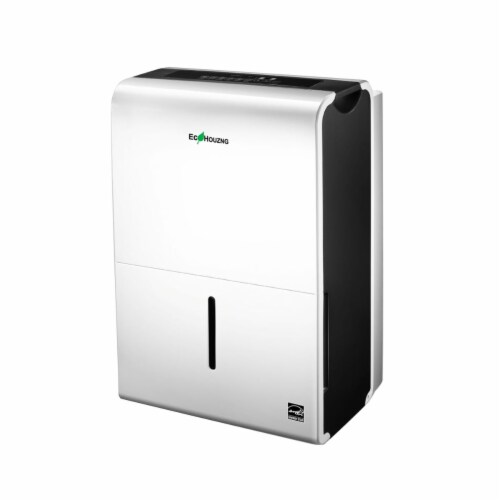 Ecohouzng ECH1170L 70 Pints Dehumidifier, White Perspective: front
