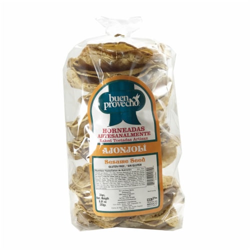 Buen Provecho® Ajonjoli Sesame Seed Tostadas Perspective: front