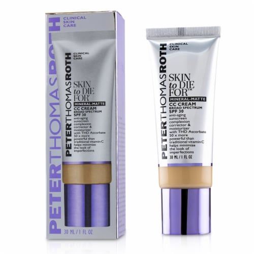Peter Thomas Roth Skin to Die For Natural Matte Skin Perfecting Tan CC Cream Perspective: front