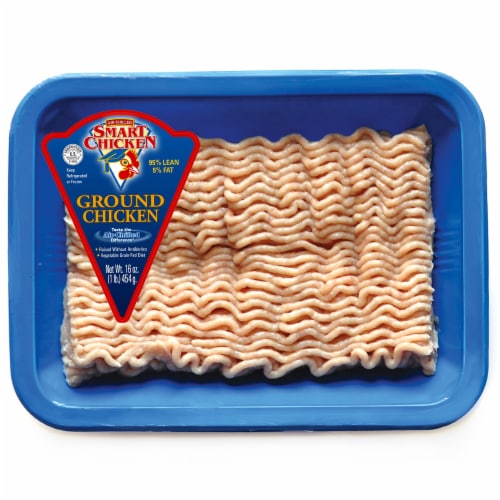 Smart Chicken 95% Lean Ground Fresh Chicken Perspective: front