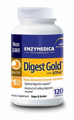 Enzymedica  Digest Gold™ with ATPro™ Perspective: front