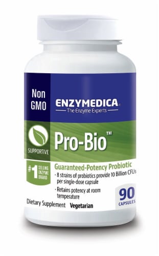 Enzymedica Pro-Bio Capsules Perspective: front