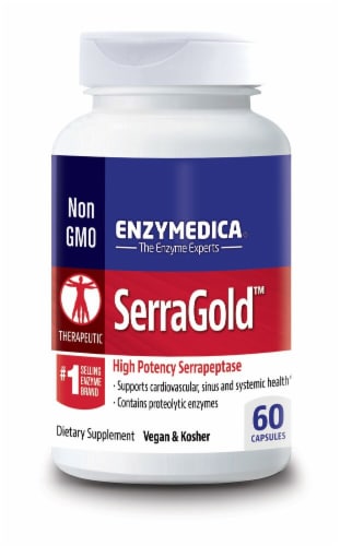 Enzymedica  SerraGold™ Perspective: front