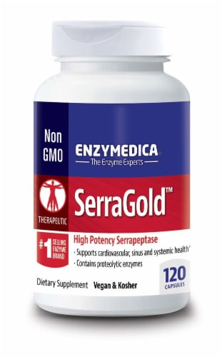 Enzymedica  SerraGold™ Perspective: front