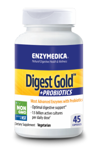Enzymedica Digest Gold Plus Probiotics Perspective: front