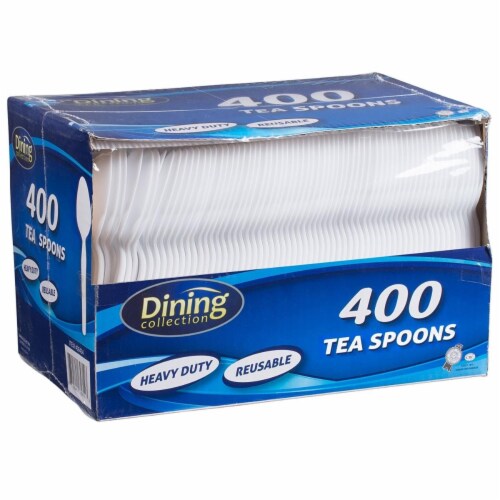 Dining Collection Plastic Tea Spoons Perspective: front