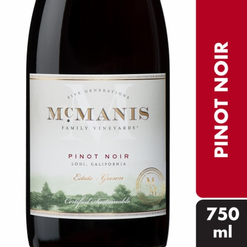 McManis Family Vineyards Pinot Noir California Red Wine