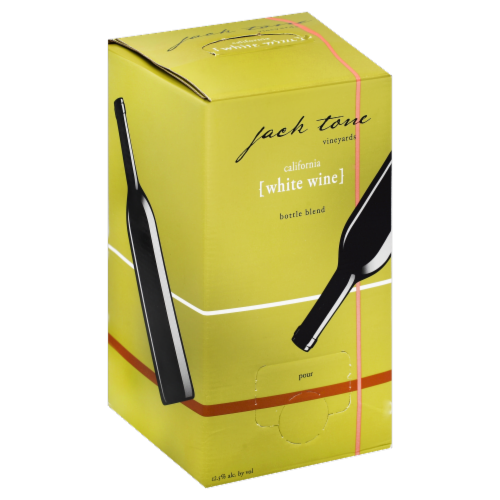 Jack Tone California White Blend Wine Perspective: front
