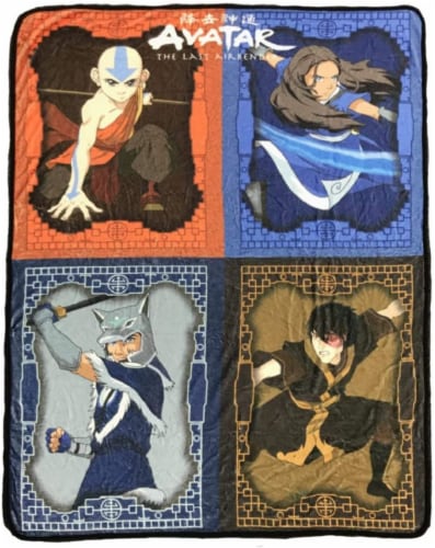 Avatar the last airbender throw blanket 2025